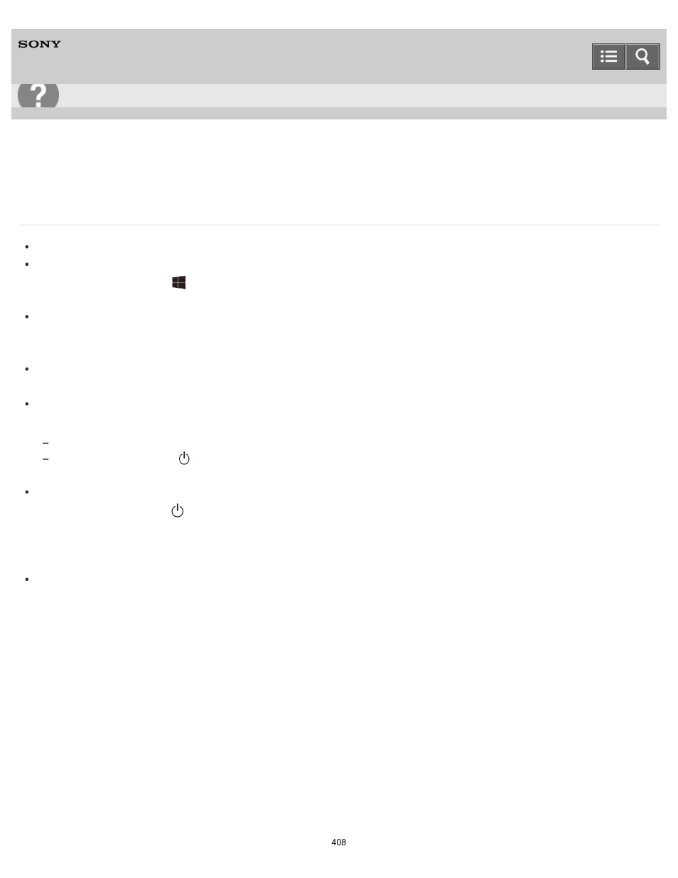 Remains blank, User guide | Sony SVT21223CYB User Manual | Page 408 / 475