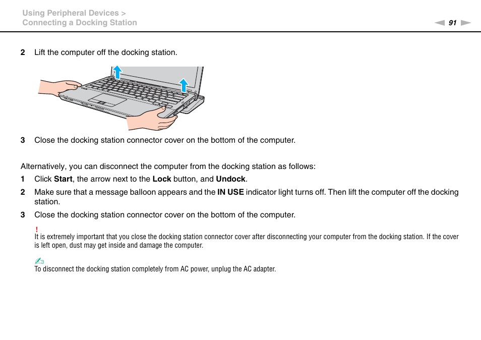 Sony VGN-SR490DDB User Manual | Page 91 / 203