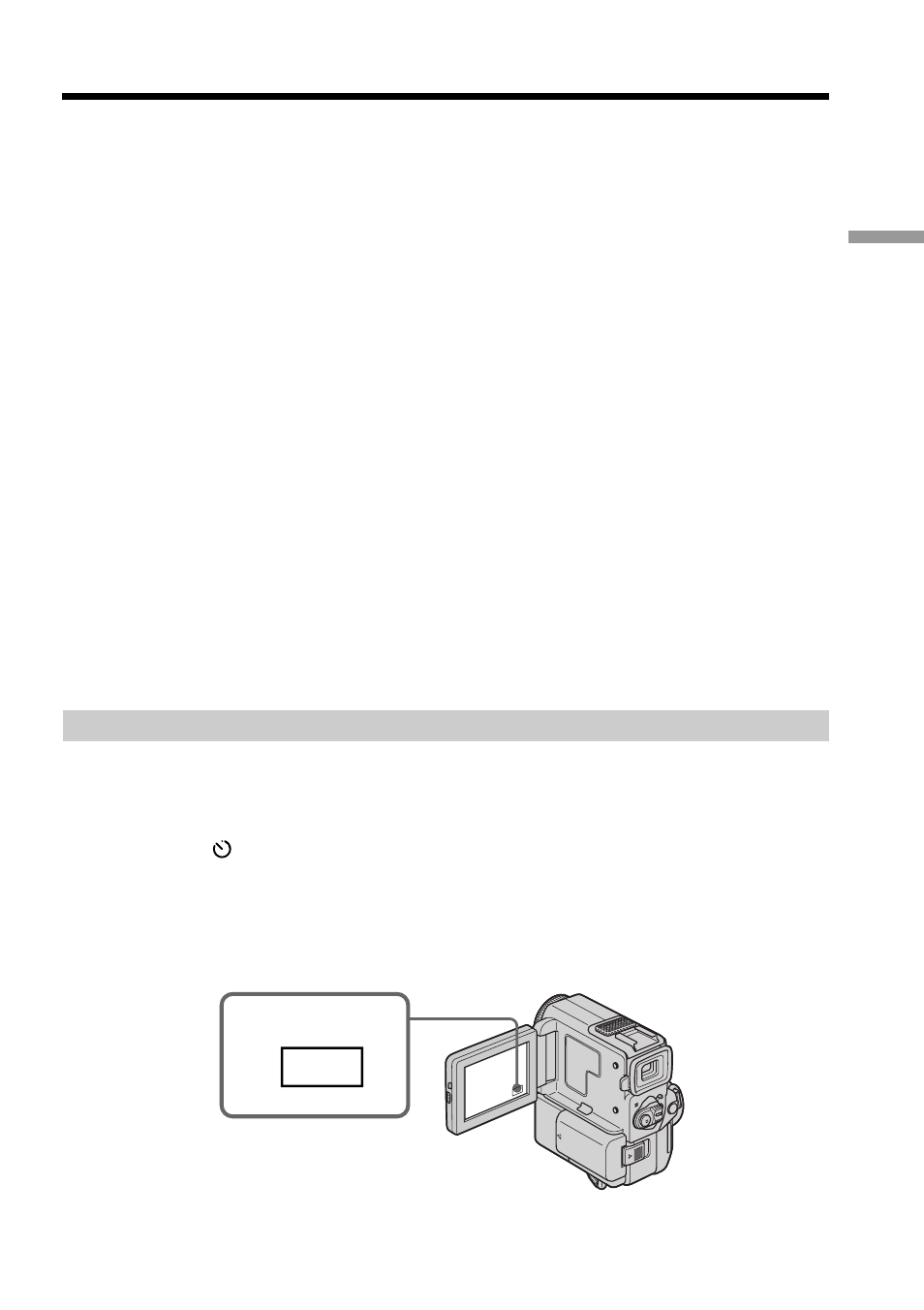 Self-timer recording | Sony DCR-PC5 User Manual | Page 25 / 156