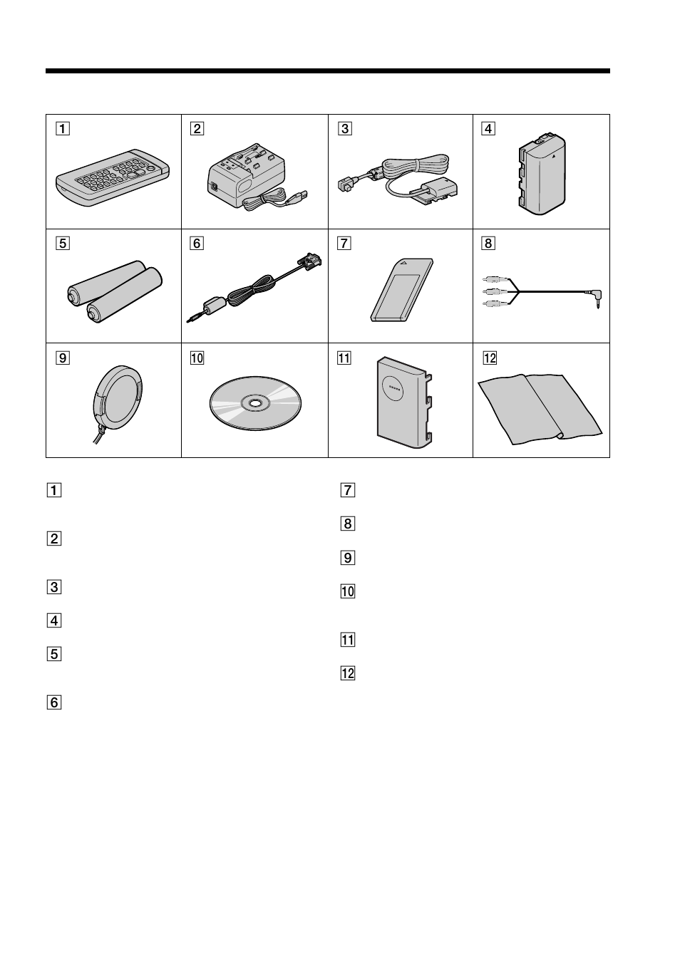 Checking supplied accessories | Sony DCR-PC5 User Manual | Page 5 / 156
