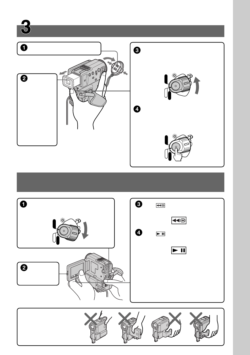 7recording a picture, Monitoring the playback picture on the lcd screen, P. 18) | P. 27) | Sony DCR-PC5 User Manual | Page 7 / 156