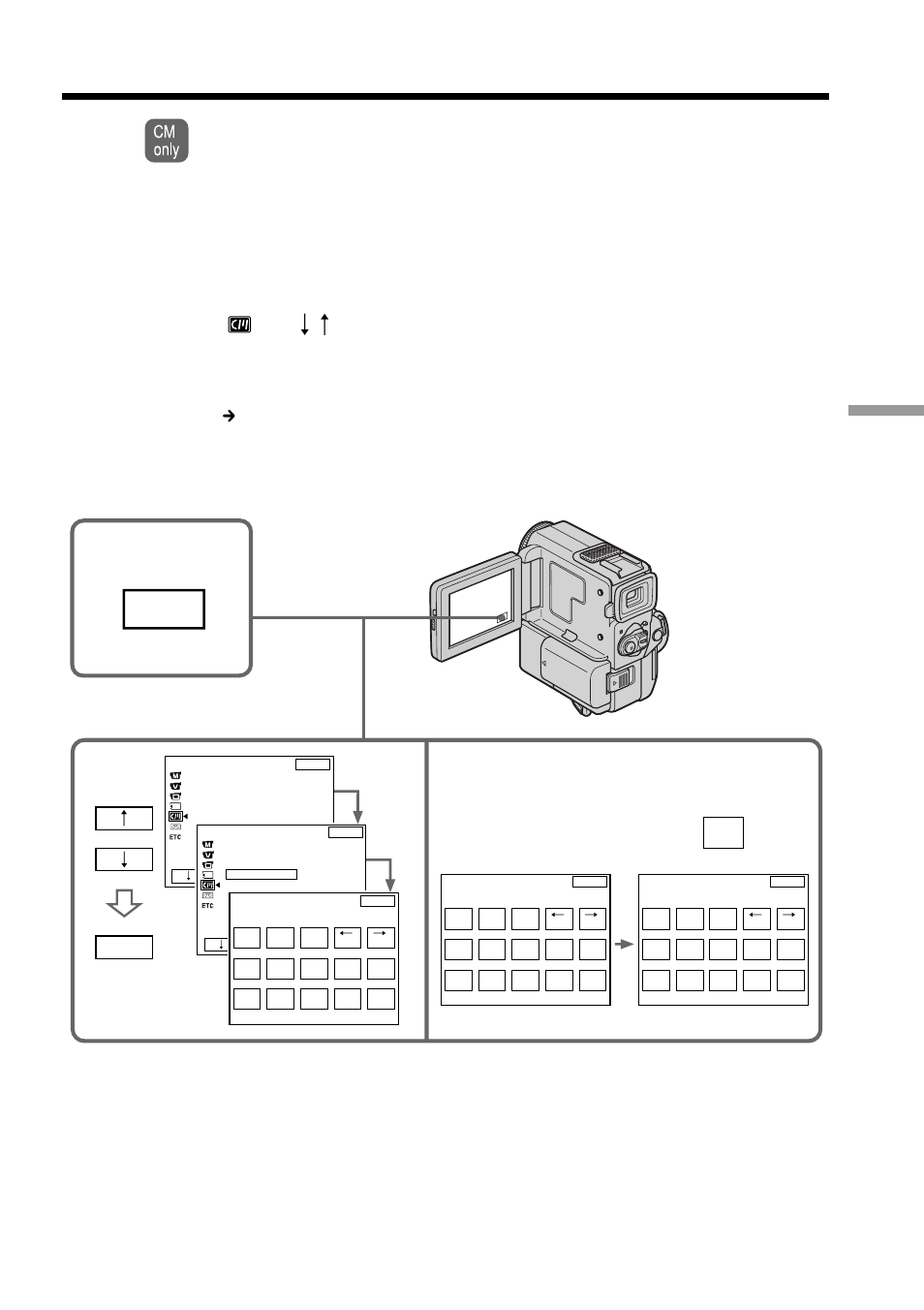 Labeling a cassette | Sony DCR-PC5 User Manual | Page 87 / 156