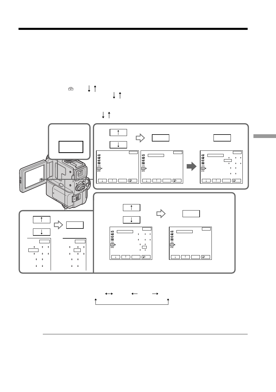 Resetting the date and time, The year changes as follows | Sony DCR-PC5 User Manual | Page 95 / 156