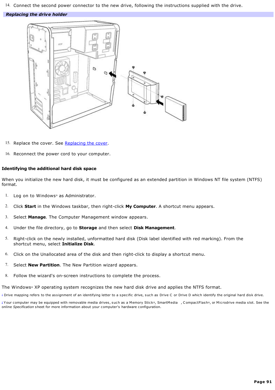 Sony PCV-RS431 User Manual | Page 91 / 146