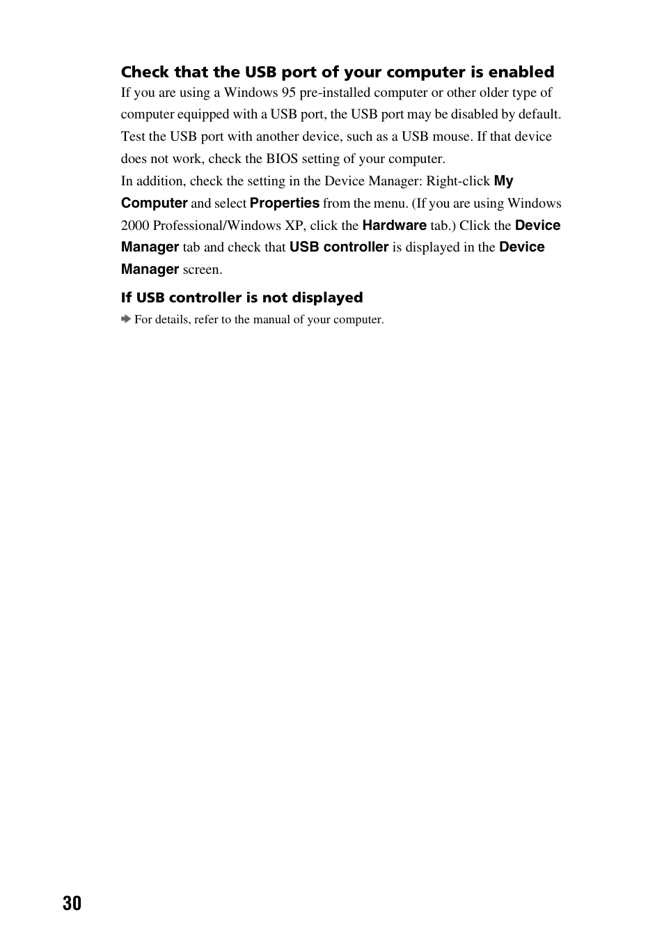 Sony PEG-NX80V User Manual | Page 30 / 56