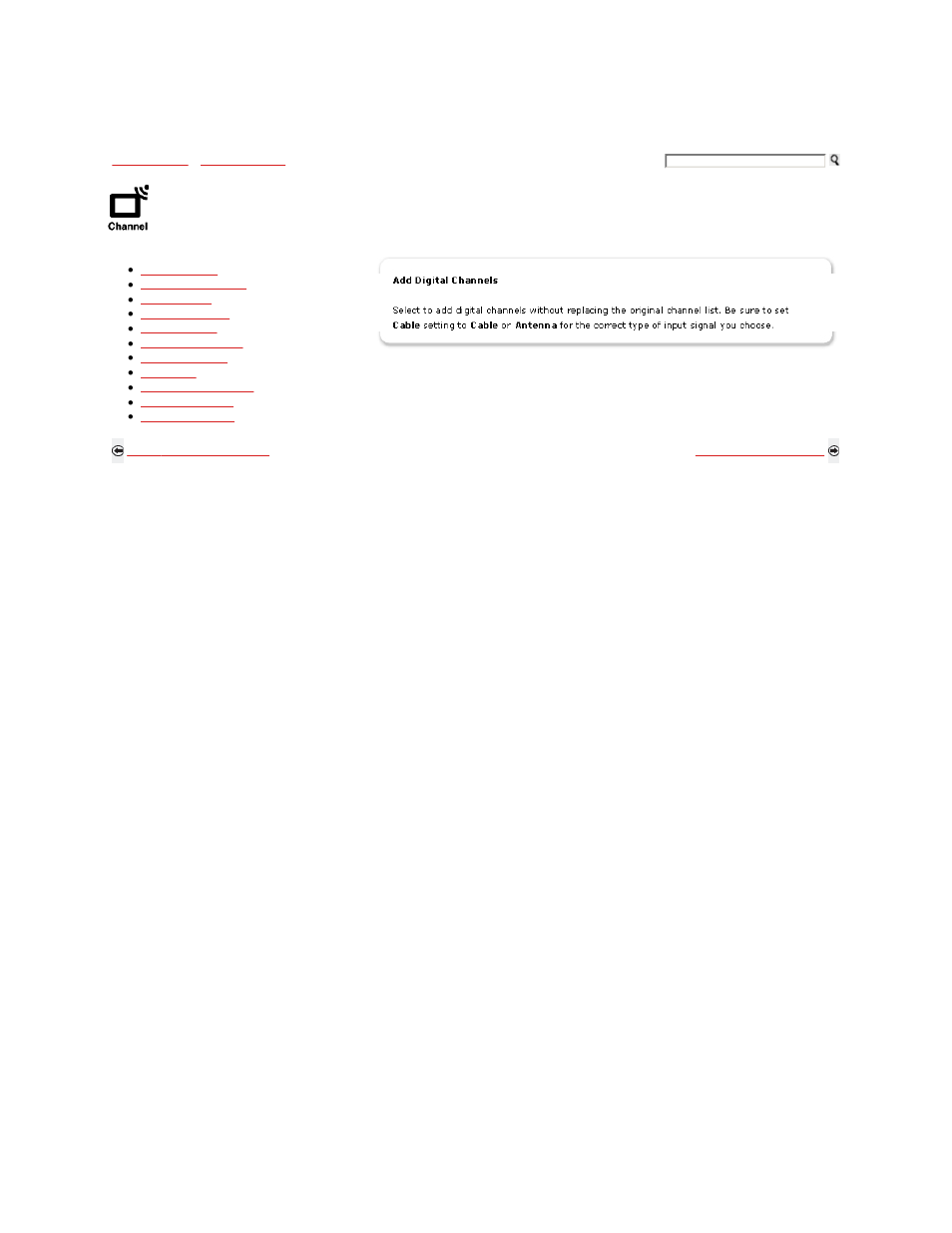 Using the channel menu | Sony KDL-32XBR9 User Manual | Page 113 / 193