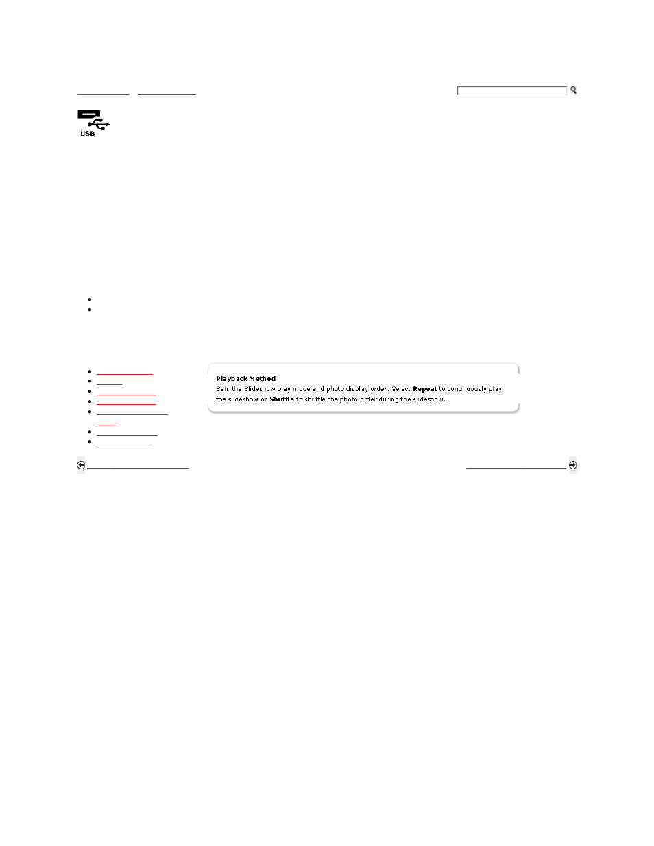 Using the usb menu, Enjoying photos through the usb port, Connecting usb equipment | Usb equipment functionality, Photo and music | Sony KDL-32XBR9 User Manual | Page 126 / 193