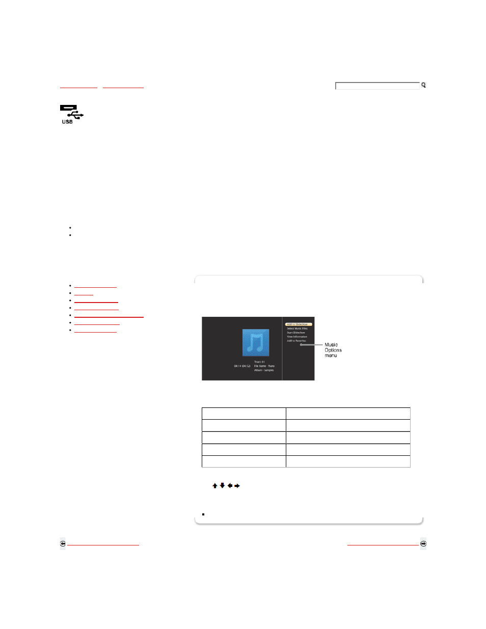 Using the usb menu | Sony KDL-32XBR9 User Manual | Page 130 / 193