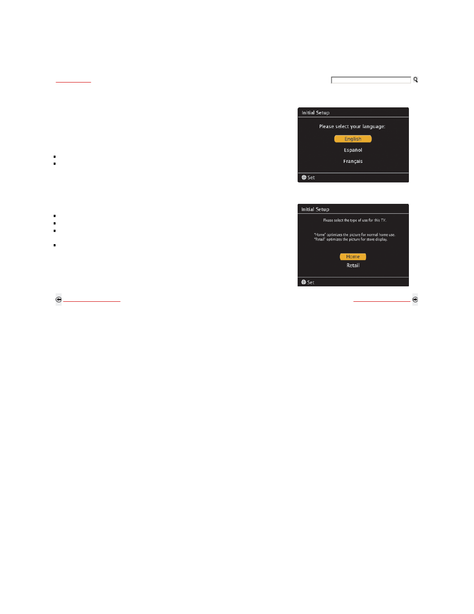 Initial setup | Sony KDL-32XBR9 User Manual | Page 34 / 193