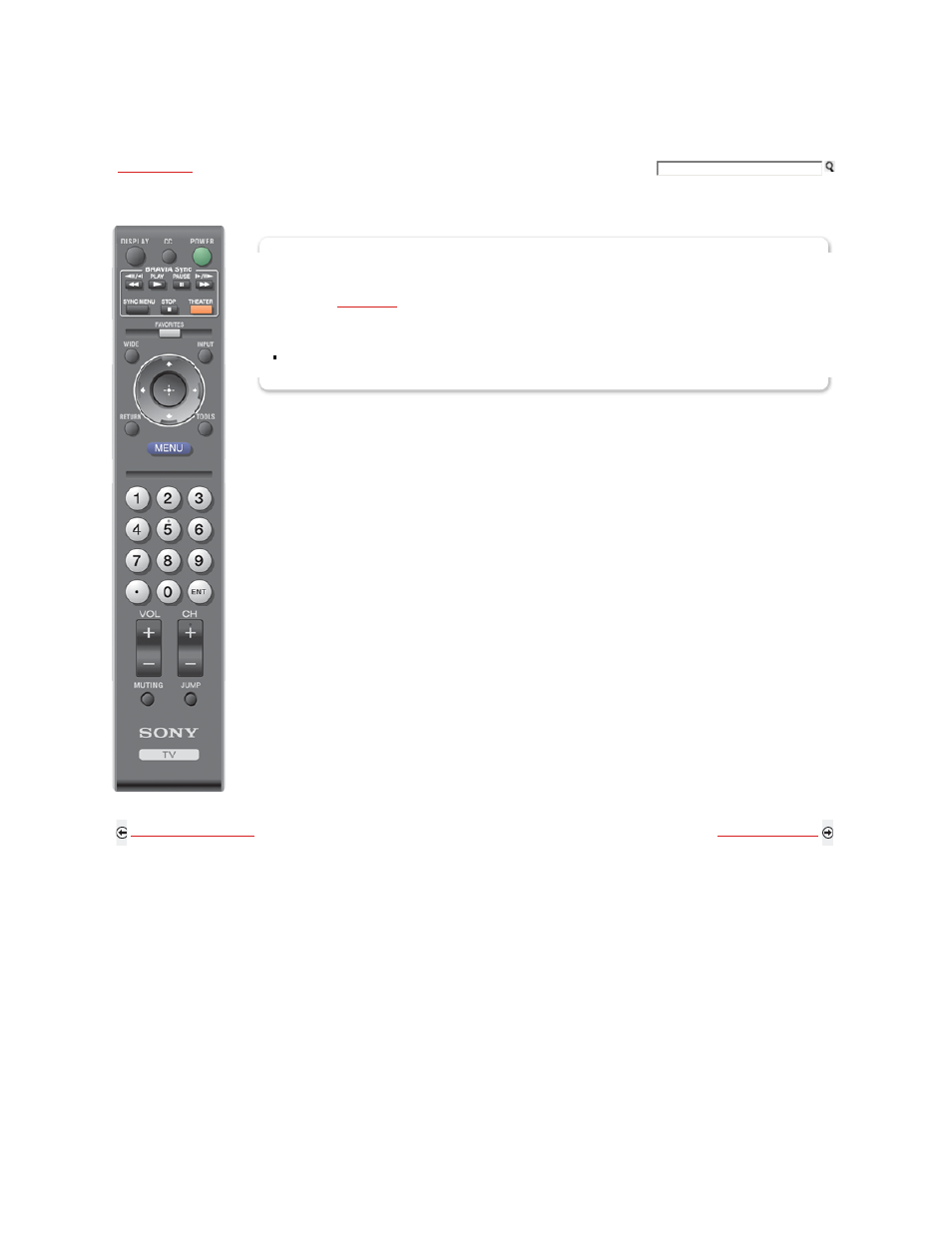 Remote control button description | Sony KDL-32XBR9 User Manual | Page 48 / 193