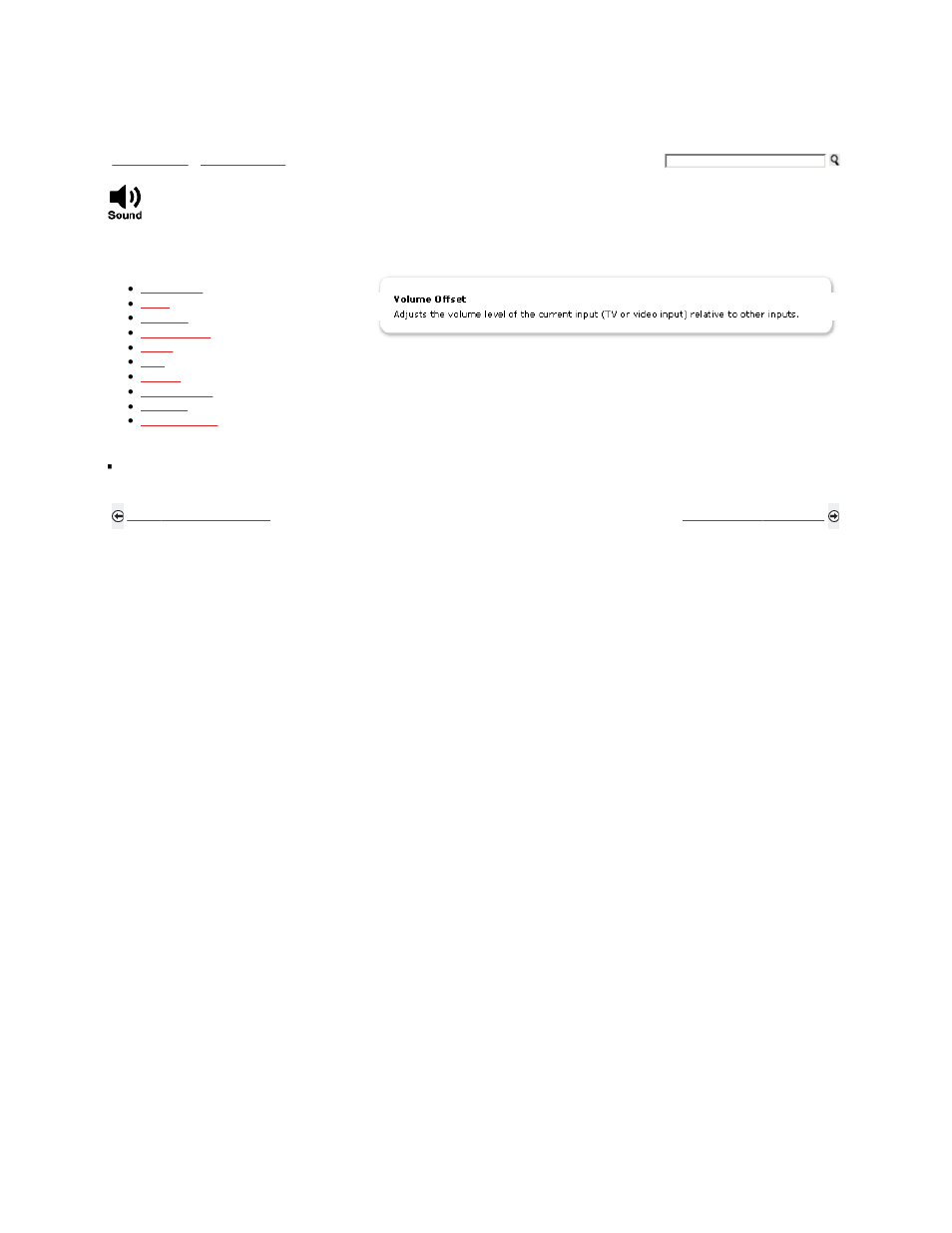 Using the sound menu | Sony KDL-32XBR9 User Manual | Page 99 / 193