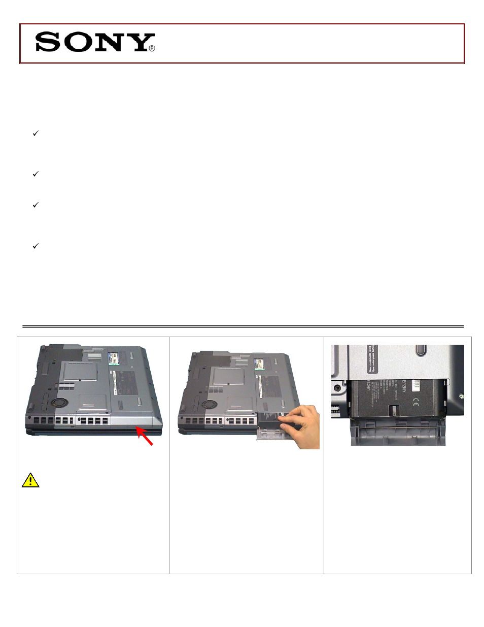 Sony PCG-GRT230 User Manual | 2 pages