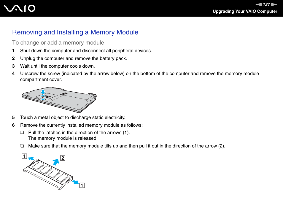 Sony VGN-AR550U User Manual | Page 127 / 206