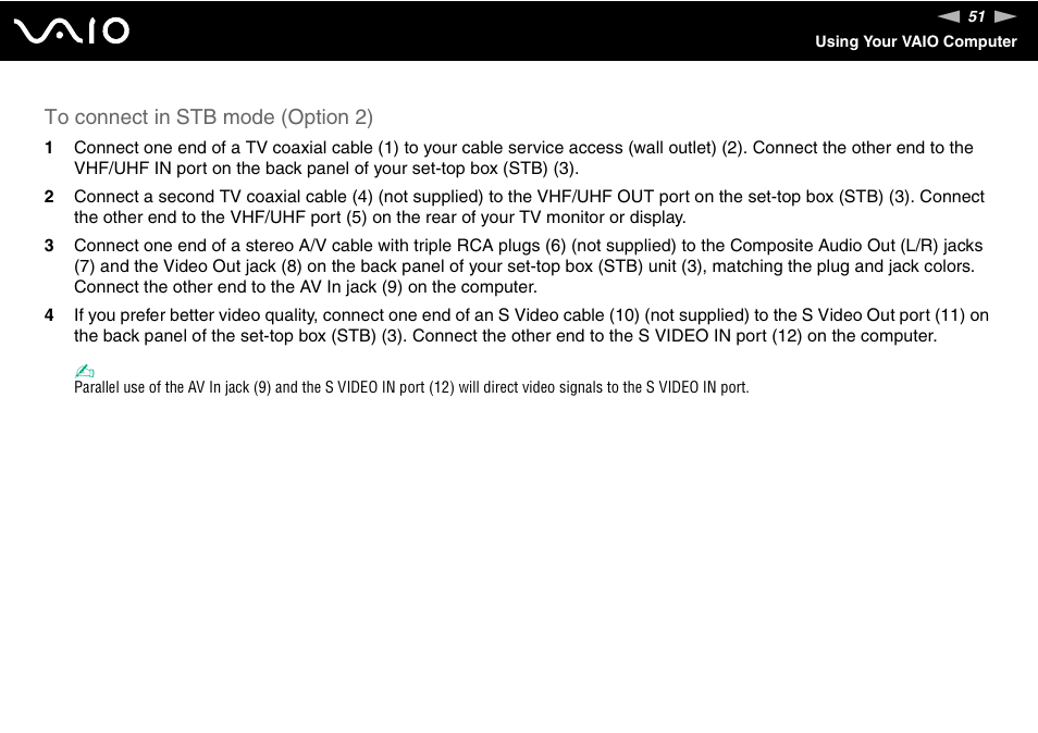 Sony VGN-AR550U User Manual | Page 51 / 206