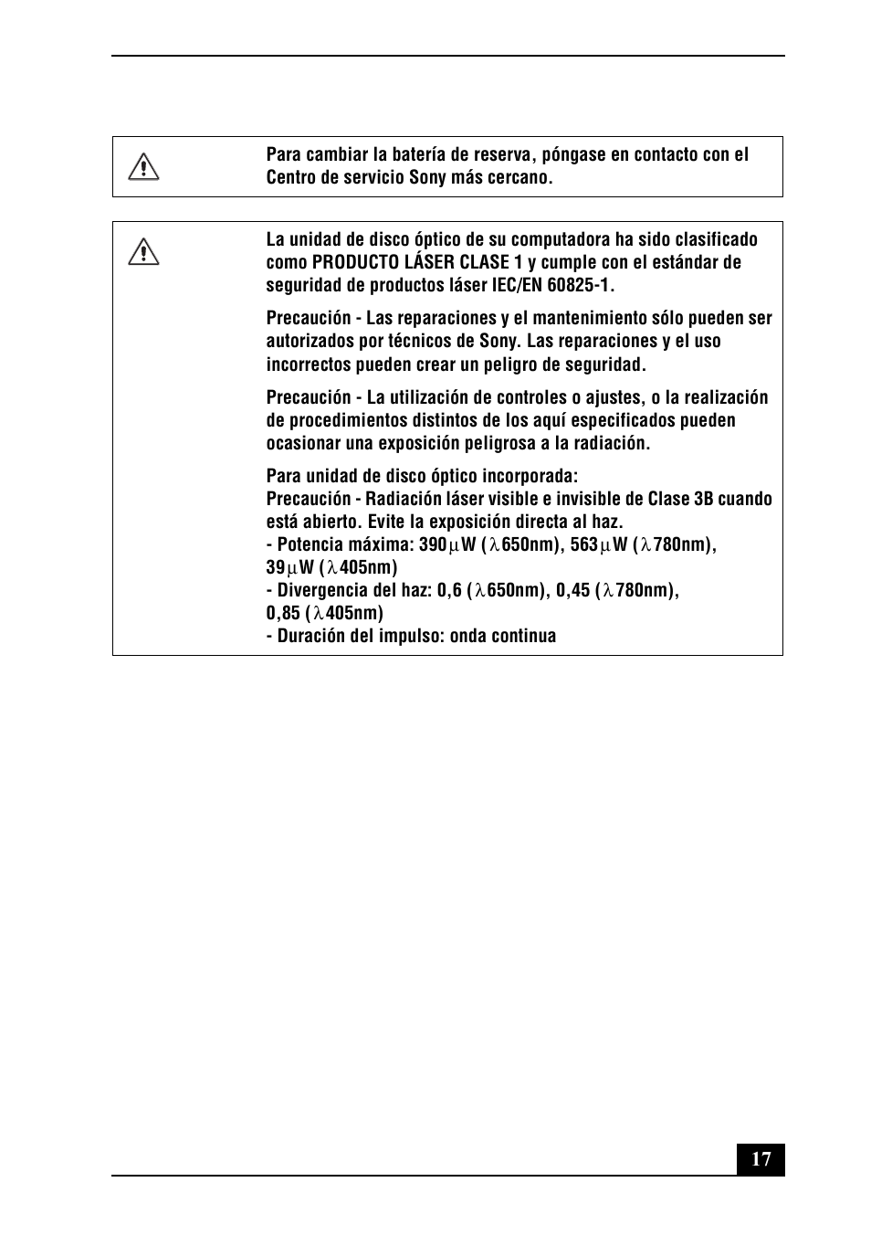 Sony VPCL211FX User Manual | Page 17 / 20