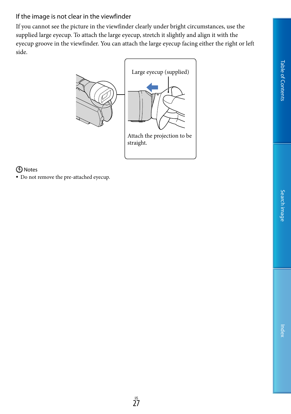 Sony NEX-VG20 User Manual | Page 27 / 117