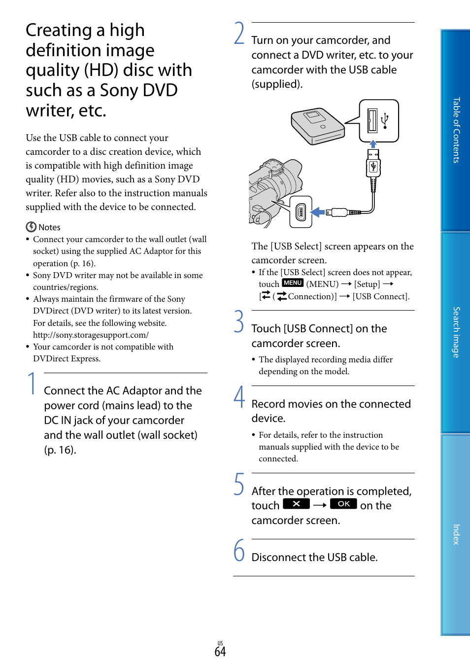 Sony NEX-VG20 User Manual | Page 64 / 117