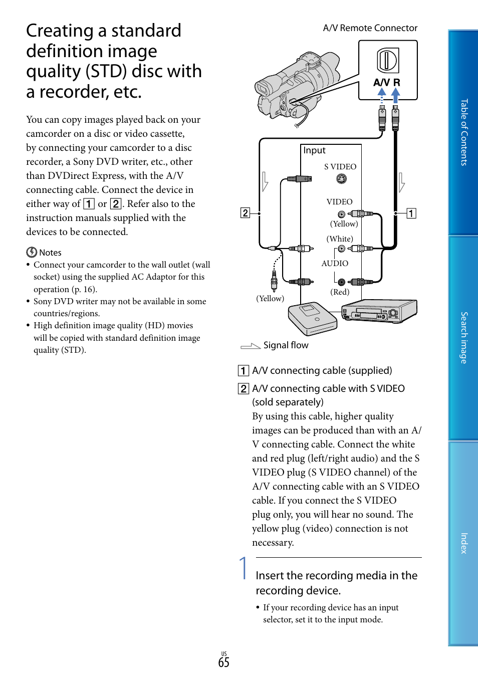 Sony NEX-VG20 User Manual | Page 65 / 117