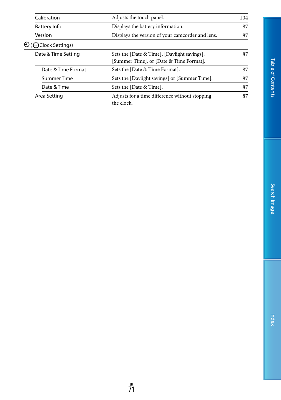 Sony NEX-VG20 User Manual | Page 71 / 117