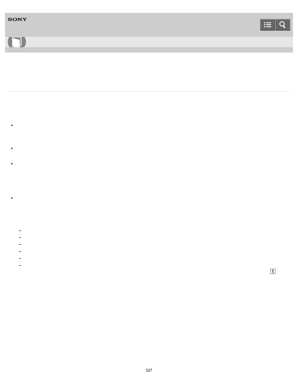 Notes on built-in sensors, Notes on, Built-in sensors | User guide | Sony SVF15N26CXB User Manual | Page 327 / 479