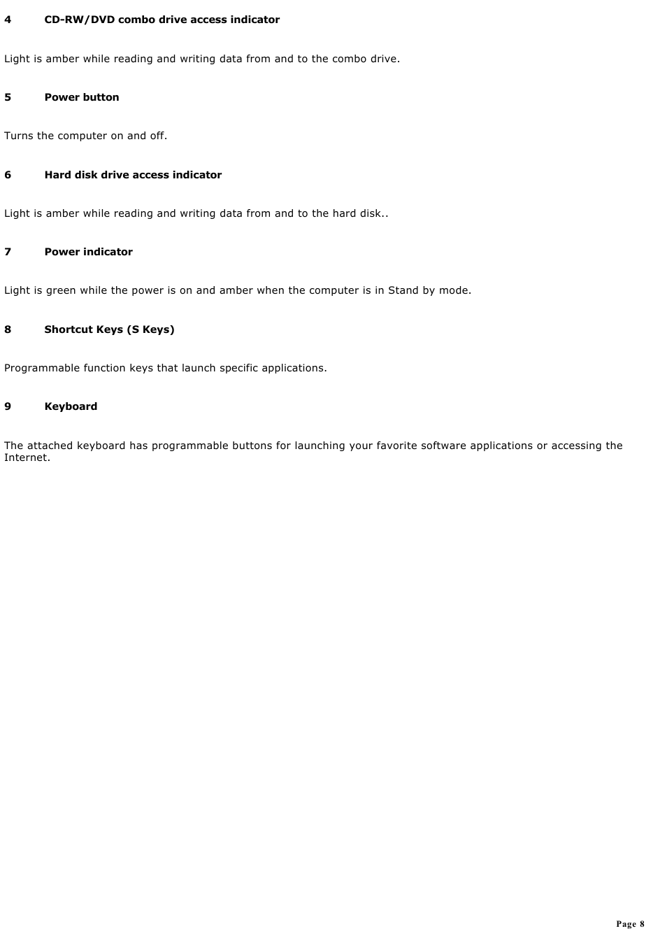Sony PCV-W20 User Manual | Page 8 / 103