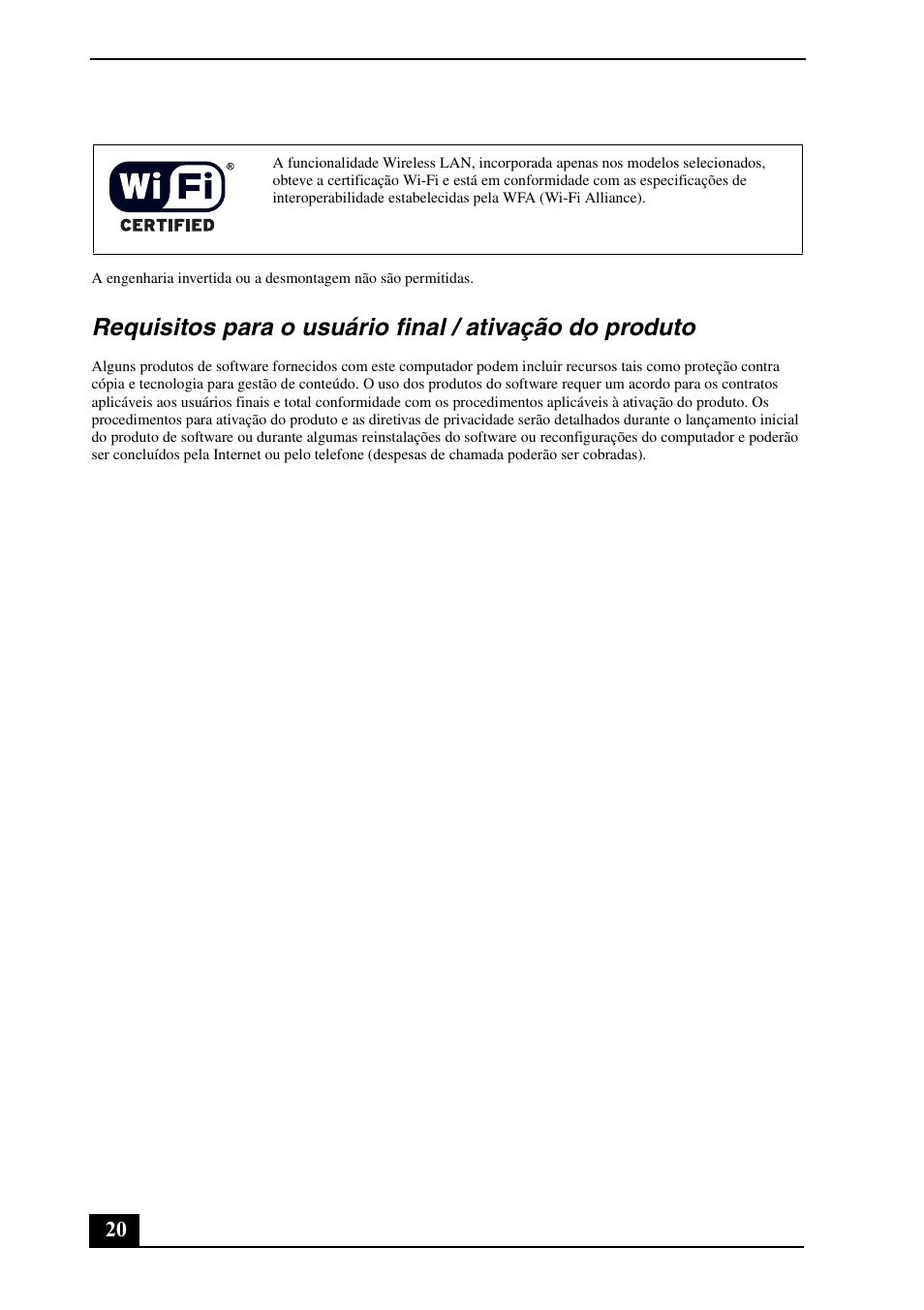 Sony VGN-CR307E User Manual | Page 20 / 28