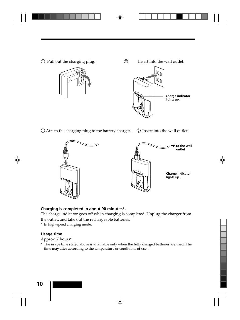 Charging | Sony MDR-DS8000 User Manual | Page 10 / 88