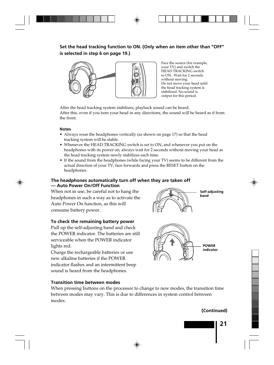 Sony MDR-DS8000 User Manual | Page 21 / 88