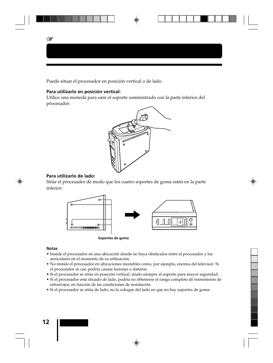 Conexión del sistema de auriculares, Configuración, Conexión del sistema de | Auriculares | Sony MDR-DS8000 User Manual | Page 68 / 88
