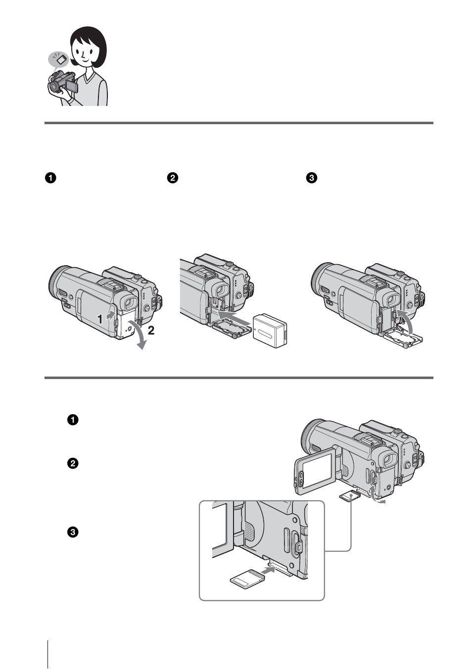 Recording still images | Sony DCR-HC1000 User Manual | Page 10 / 140