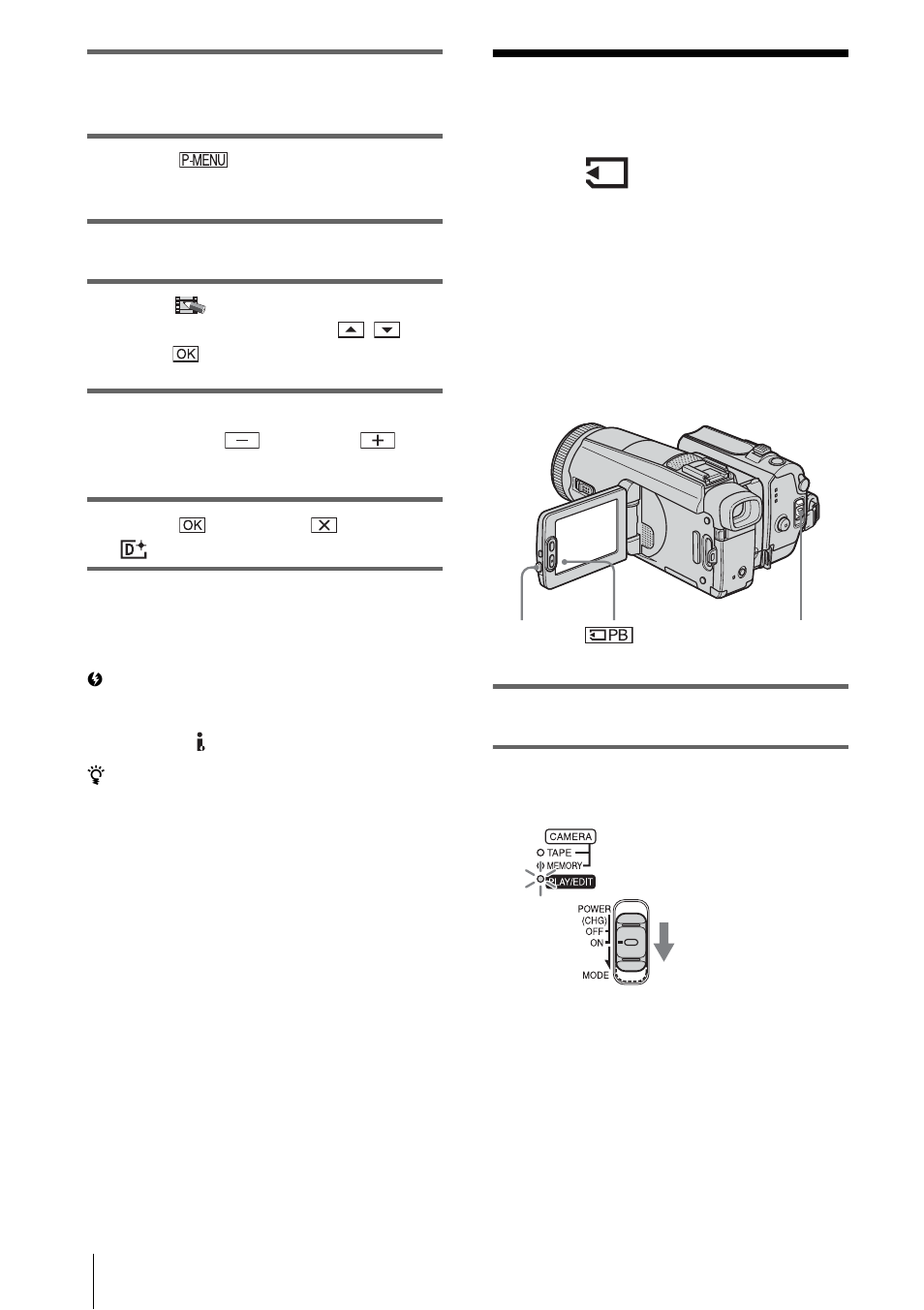 Viewing recordings on a “memory stick duo | Sony DCR-HC1000 User Manual | Page 46 / 140