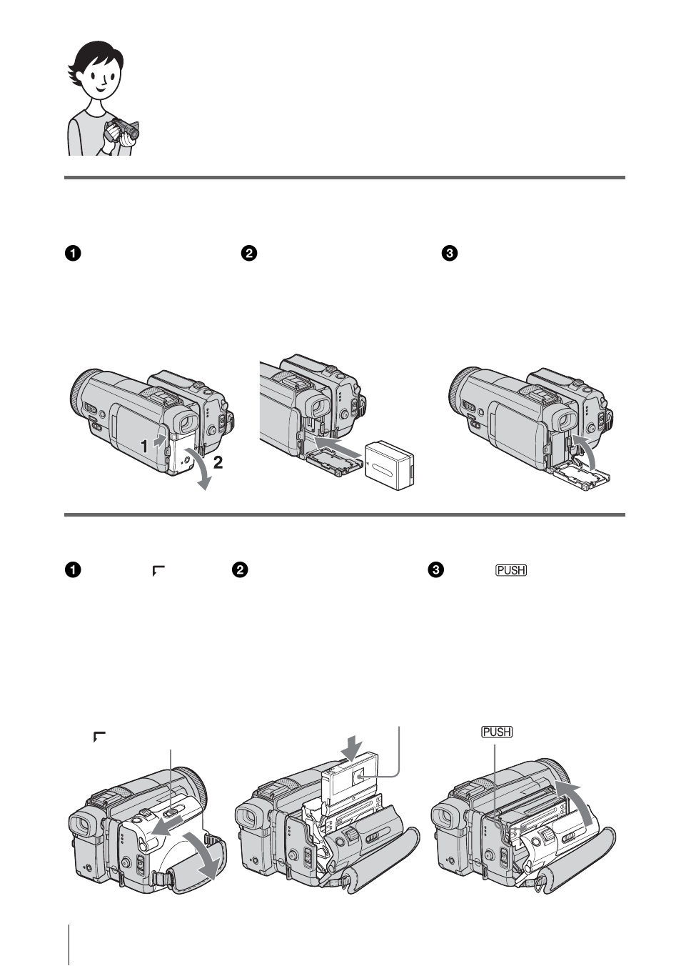 Quick start guide, Recording movies | Sony DCR-HC1000 User Manual | Page 8 / 140