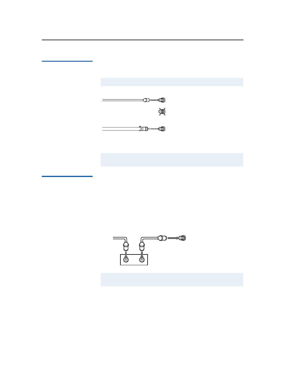 Cable and antenna, Cable box connections | Sony wega KV-36FS16 User Manual | Page 13 / 60