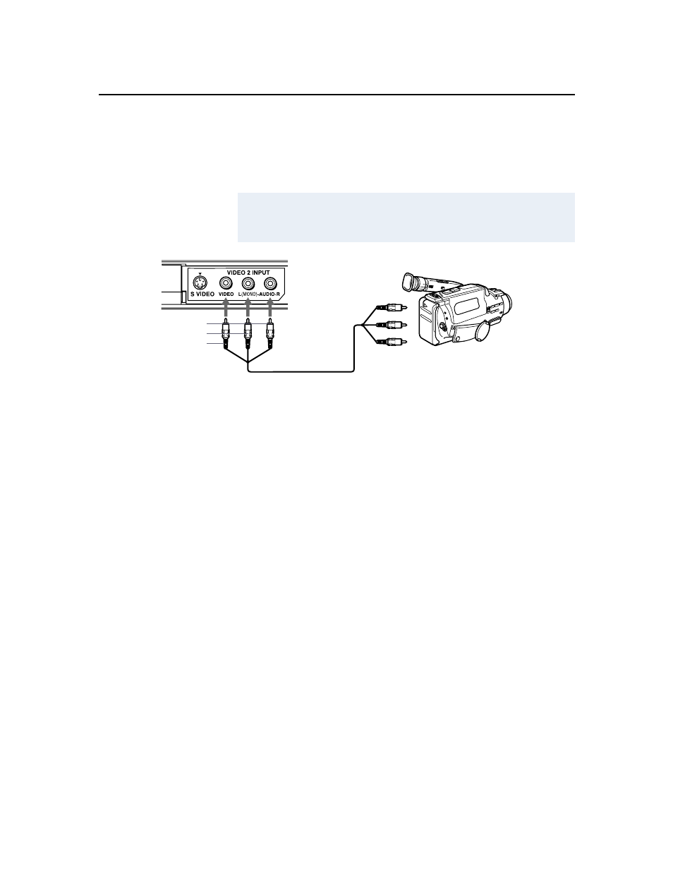 Connecting a camcorder, 17 connecting a camcorder | Sony wega KV-36FS16 User Manual | Page 23 / 60