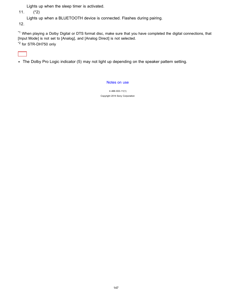 Sony STR-DH750 User Manual | Page 154 / 246