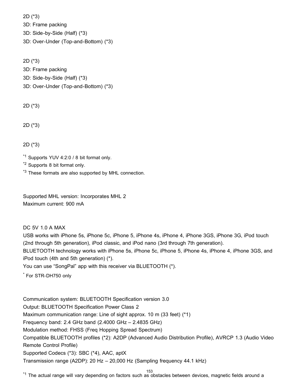 Sony STR-DH750 User Manual | Page 160 / 246