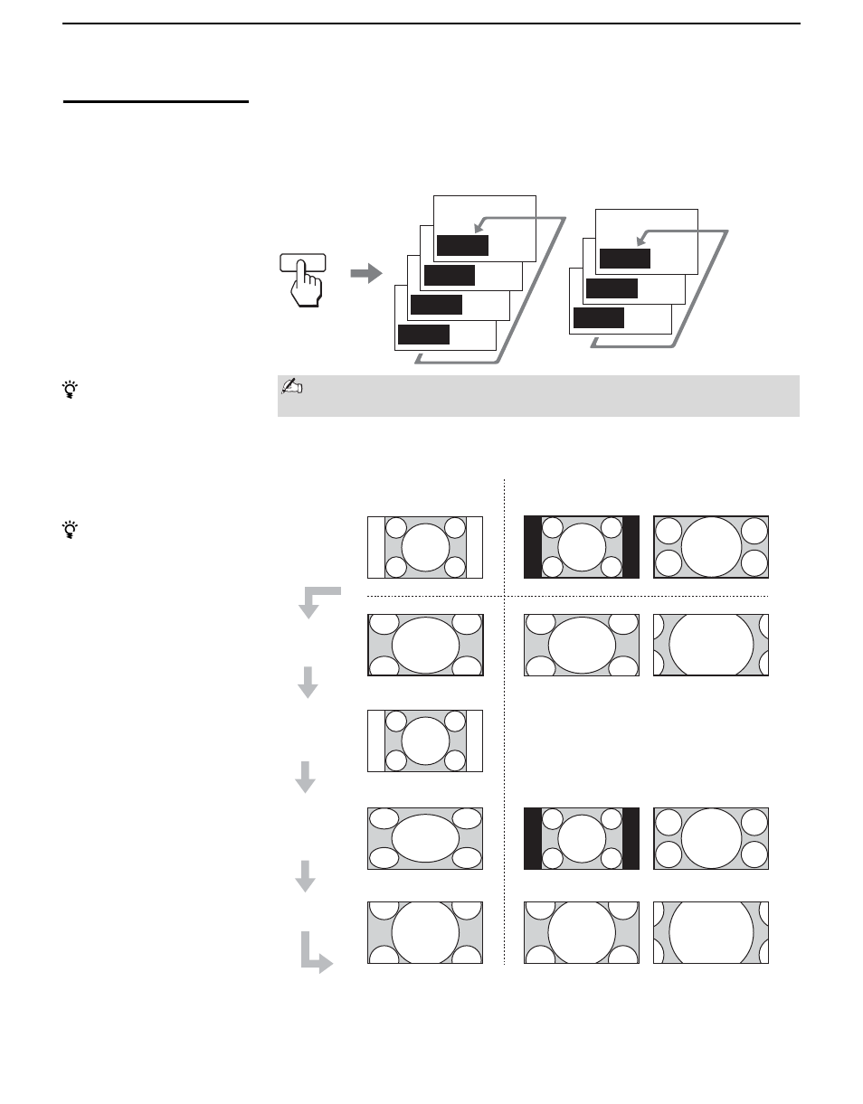 Using the wide button | Sony KDL-V40XBR1 User Manual | Page 50 / 104
