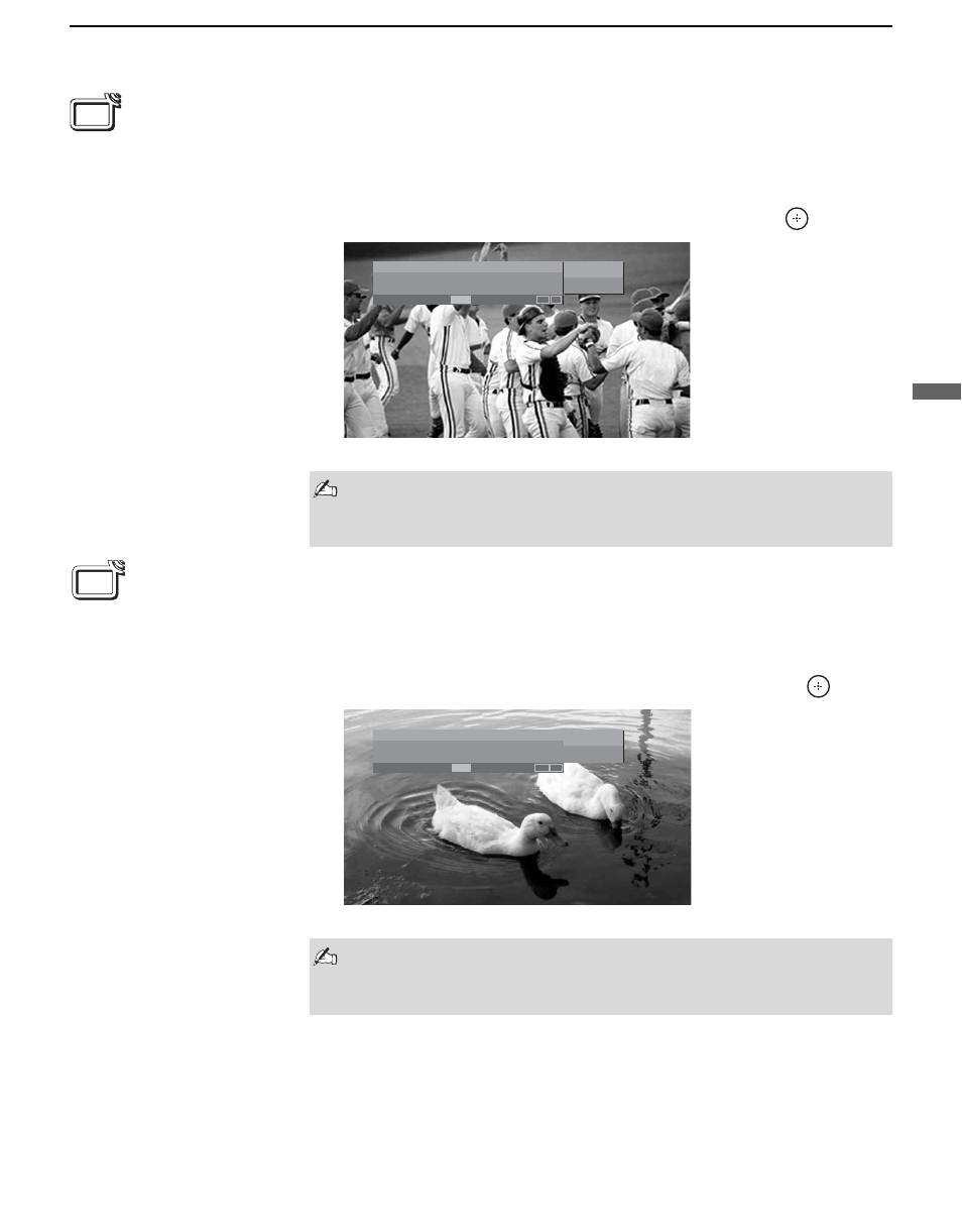 Using cable in wega gate, Using antenna in wega gate | Sony KDL-V40XBR1 User Manual | Page 55 / 104