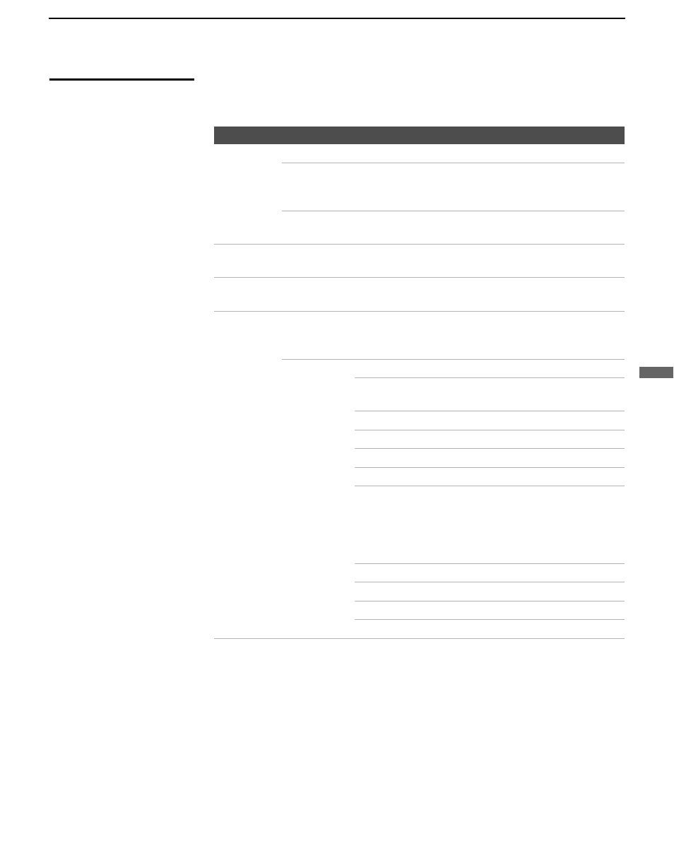 Programming caption vision | Sony KDL-V40XBR1 User Manual | Page 87 / 104
