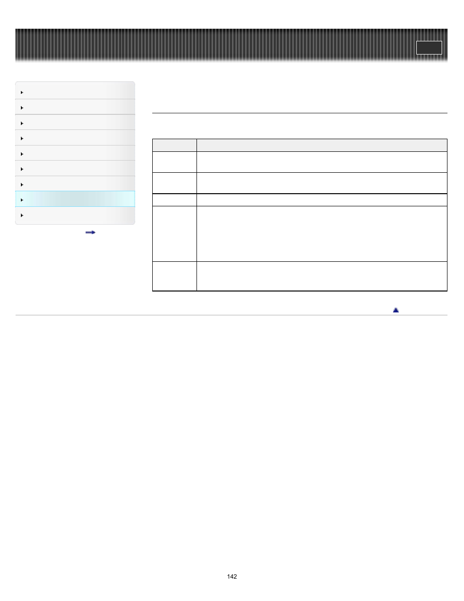 General settings | Sony PRS-T2BC User Manual | Page 142 / 175
