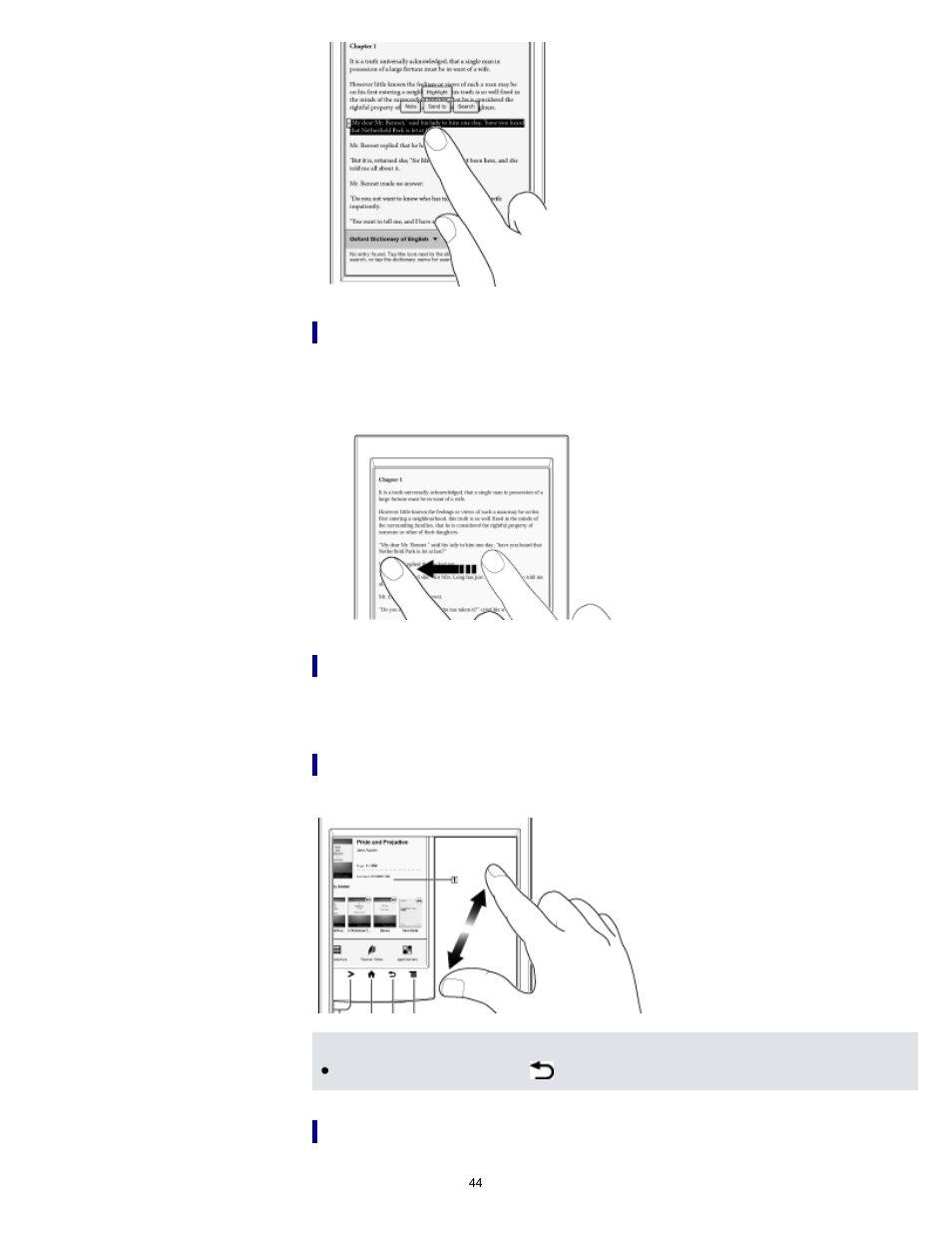 Sony PRS-T2BC User Manual | Page 44 / 175