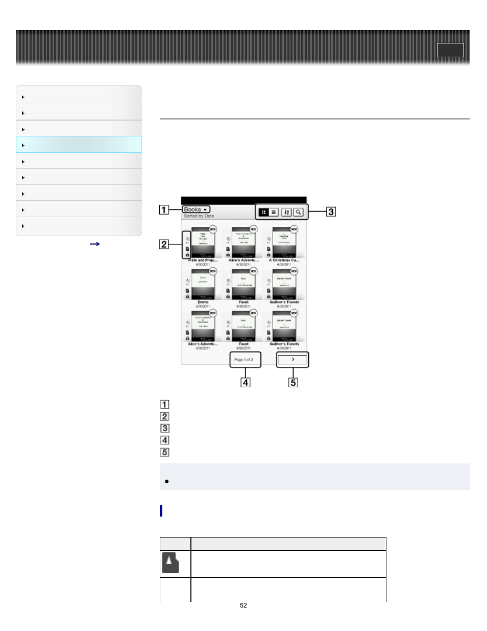 Sony PRS-T2BC User Manual | Page 52 / 175