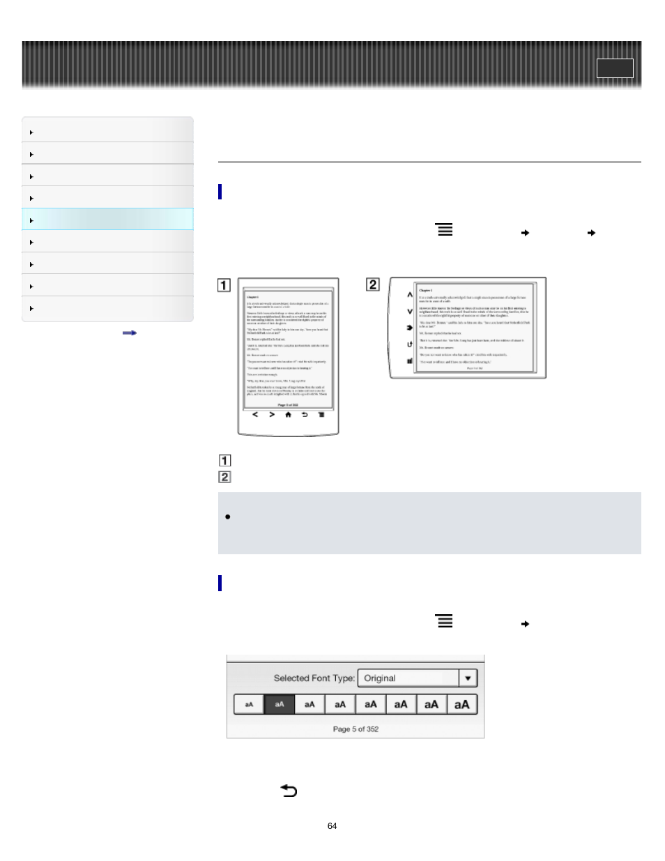 Appearance, Details | Sony PRS-T2BC User Manual | Page 64 / 175
