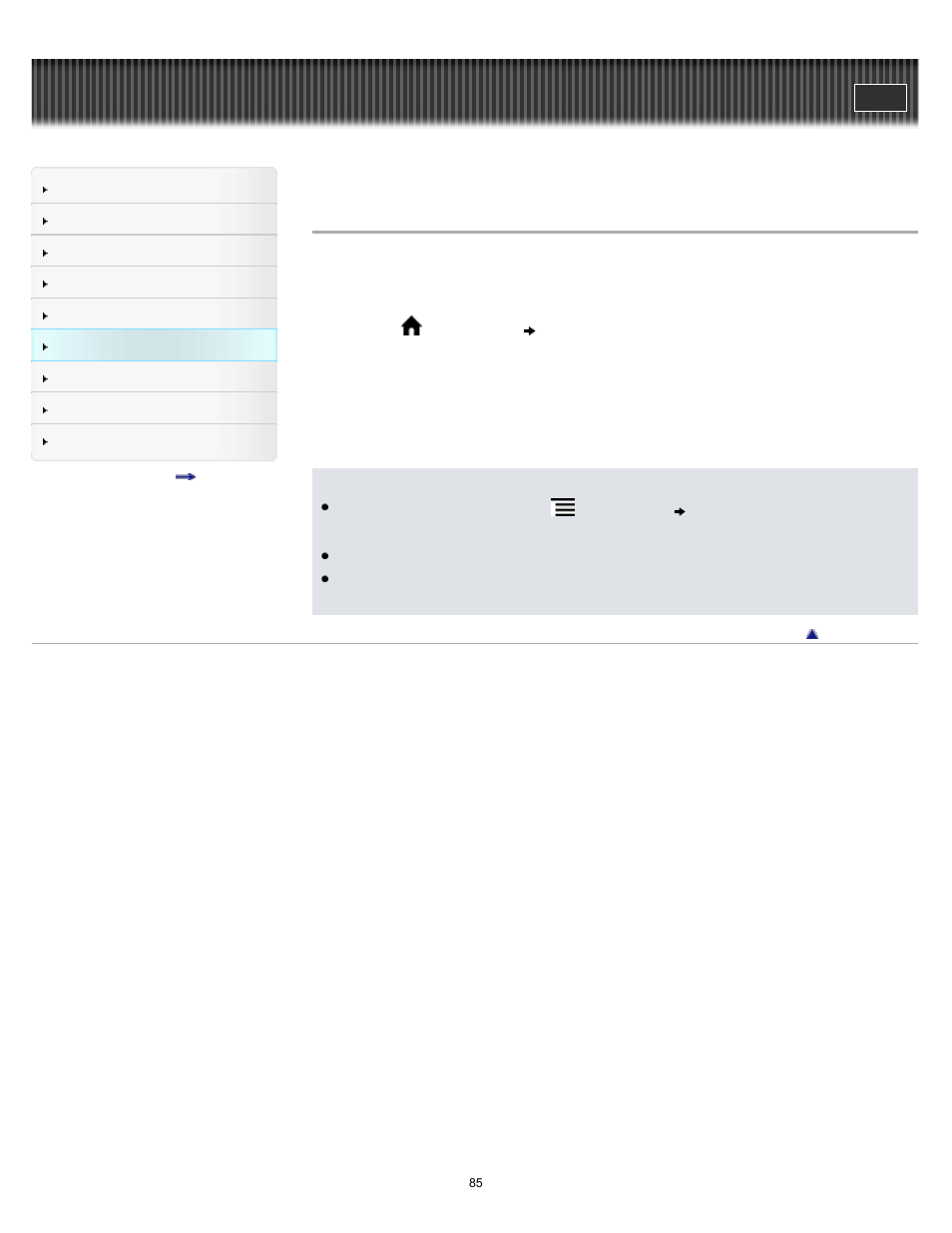 Deleting a single item | Sony PRS-T2BC User Manual | Page 85 / 175
