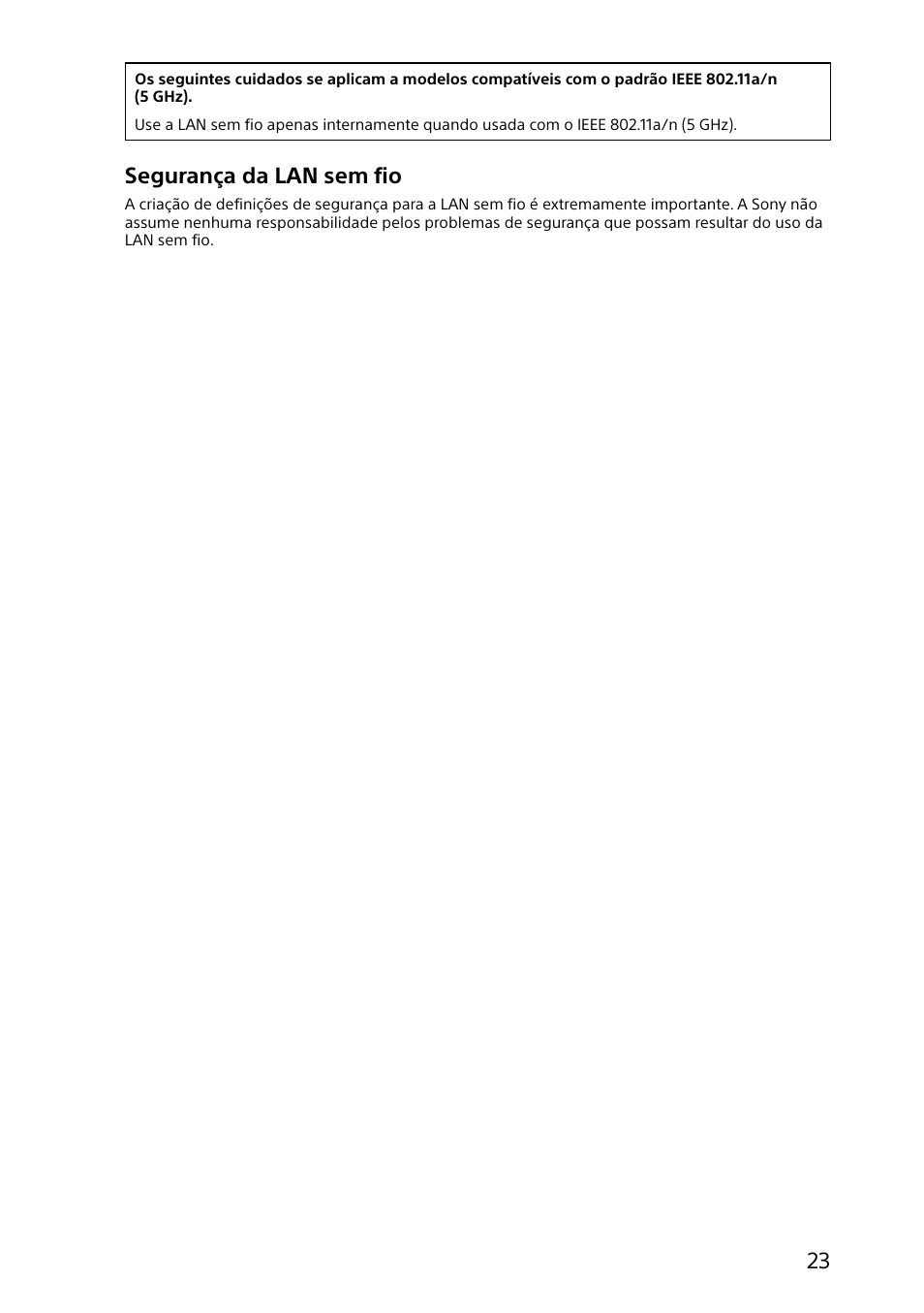 Segurança da lan sem fio | Sony SVD13215PXW User Manual | Page 23 / 28