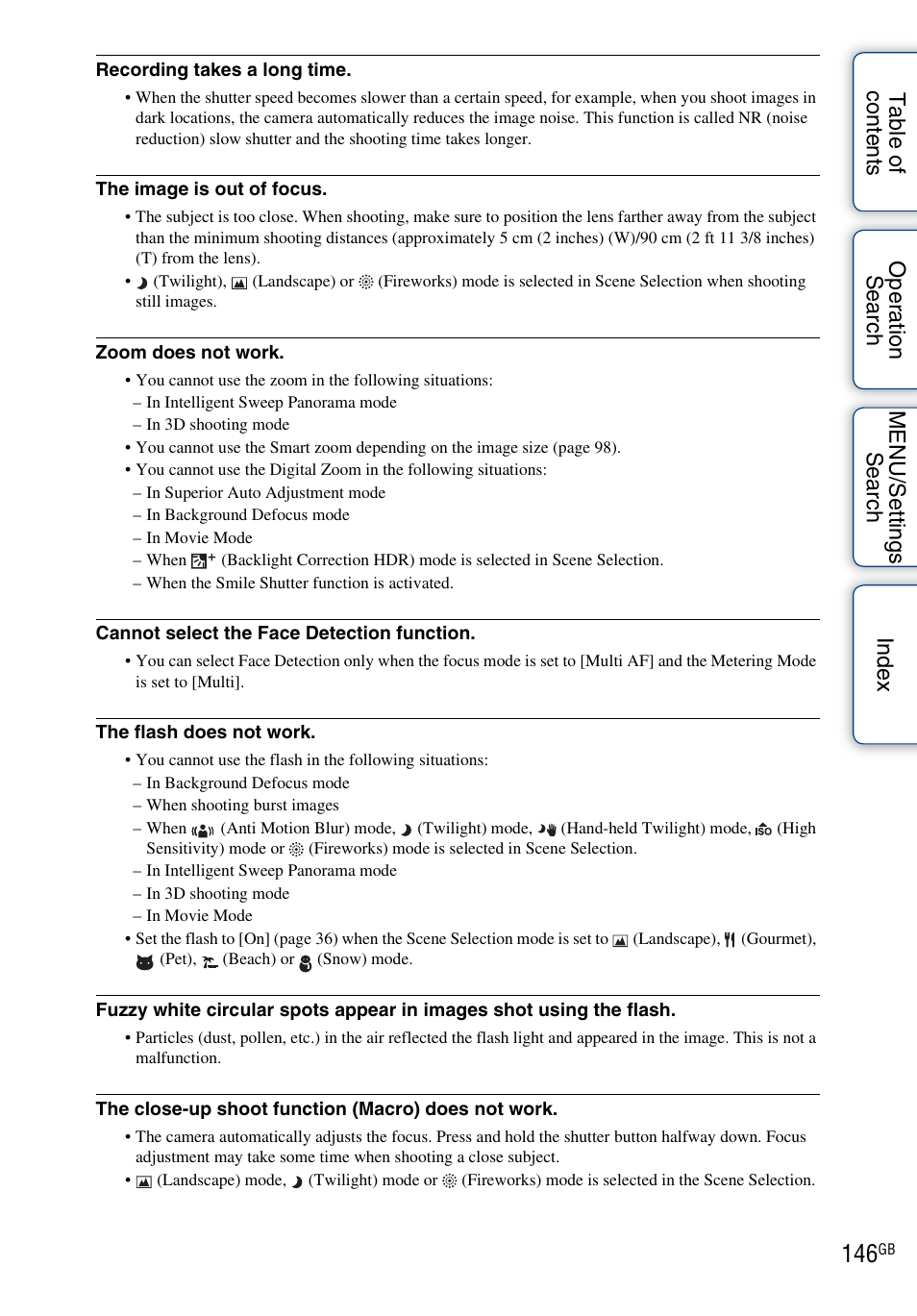Sony DSC-WX5 User Manual | Page 146 / 171
