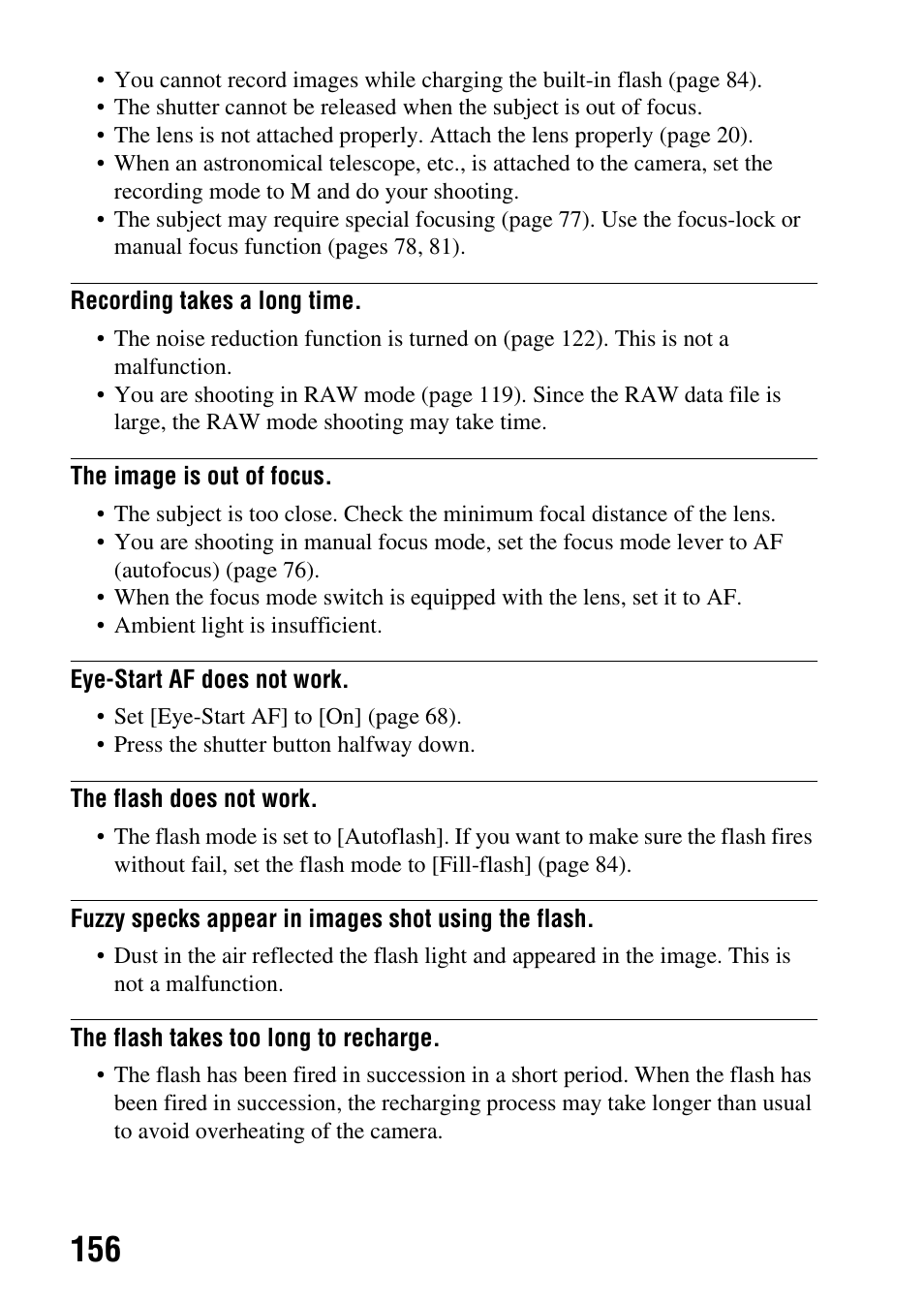 Sony DSLR-A330 User Manual | Page 156 / 171