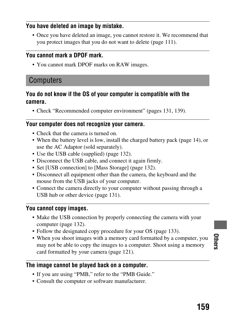 Computers | Sony DSLR-A330 User Manual | Page 159 / 171