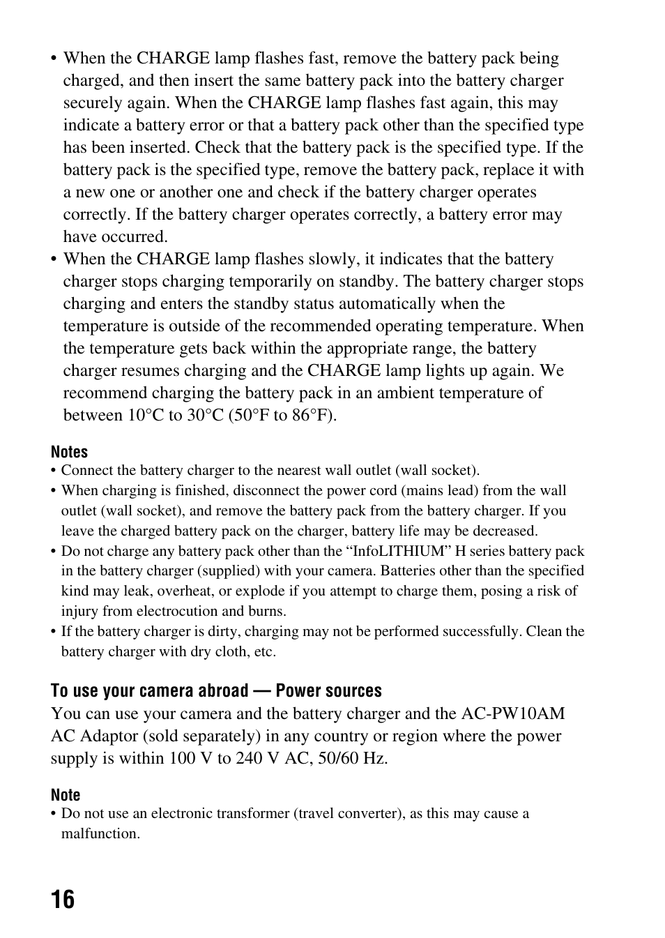 Sony DSLR-A330 User Manual | Page 16 / 171