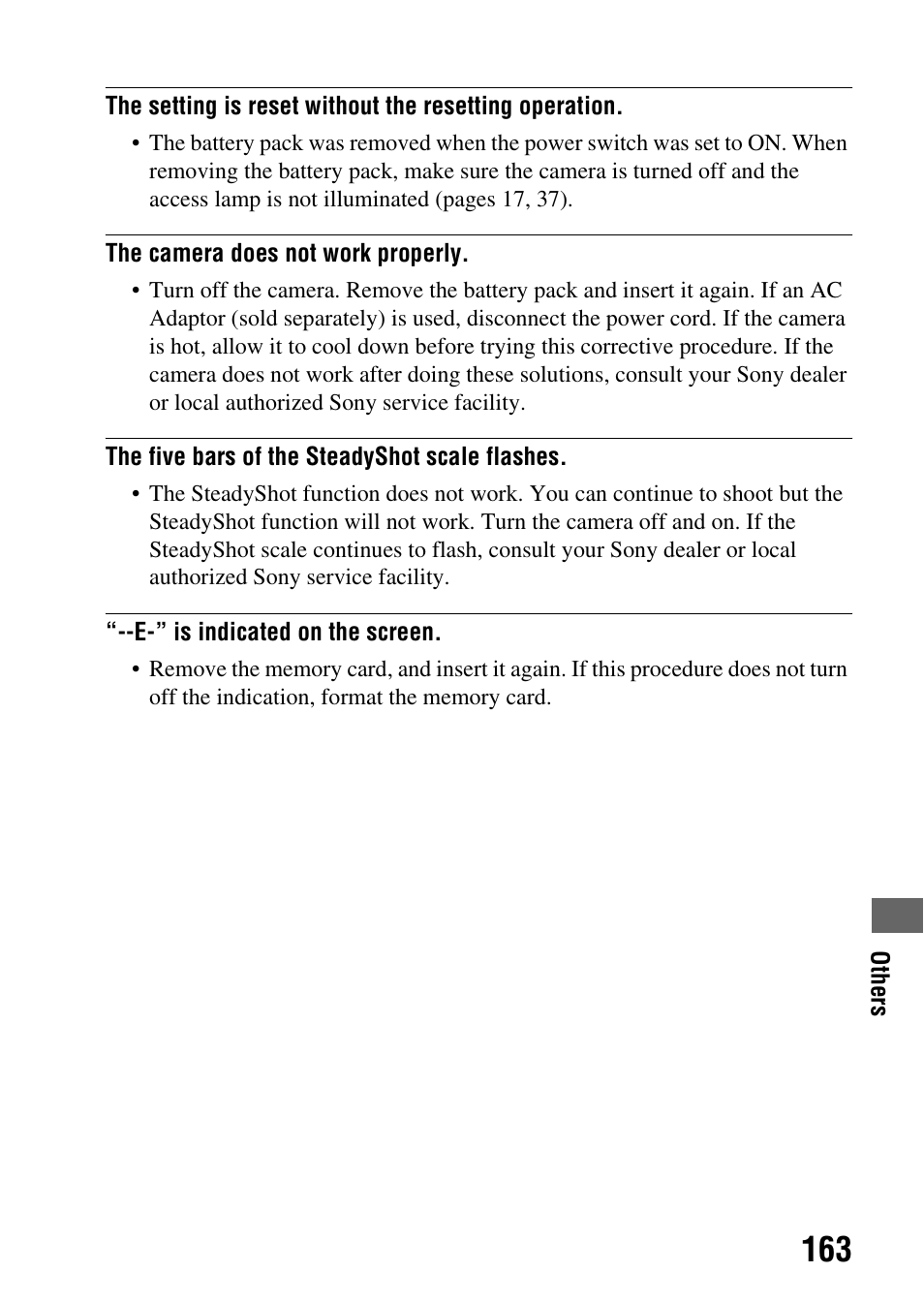 Sony DSLR-A330 User Manual | Page 163 / 171